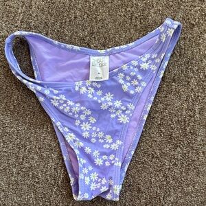 Wild Fable Lavender Daisy Bikini Bottom